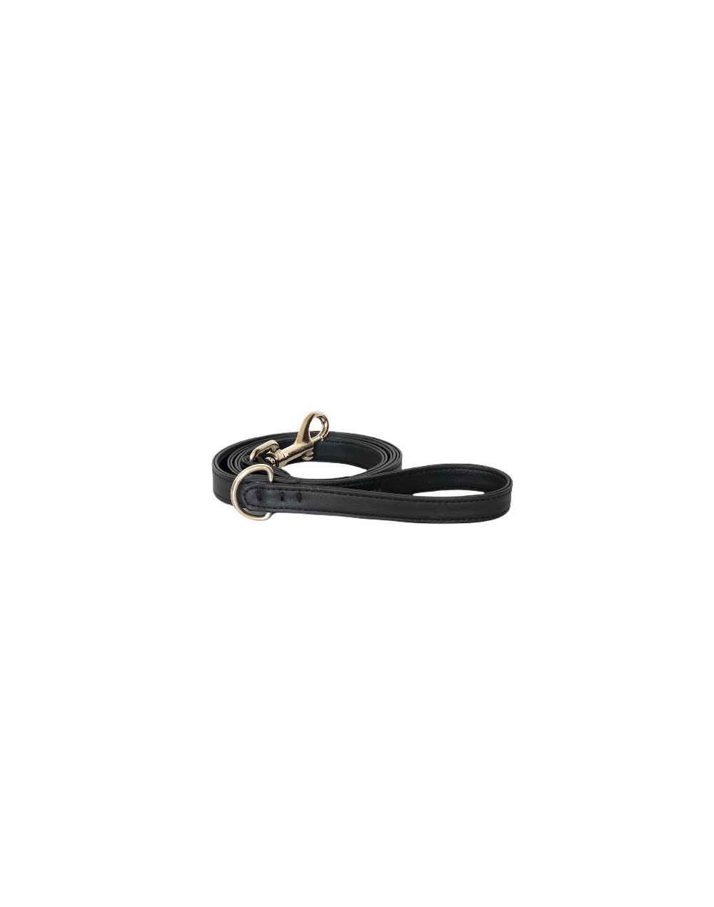 Correa para perro color midnight black