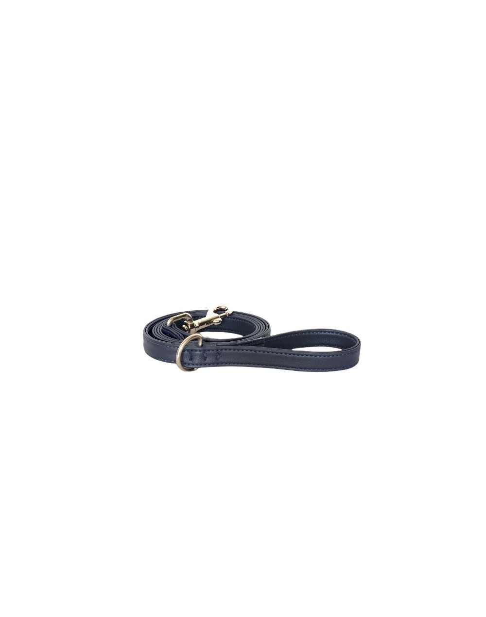 Correa para perro color navy blue