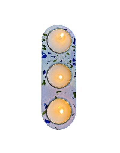 Candelabro vela tamaño pebetero - tre-.
