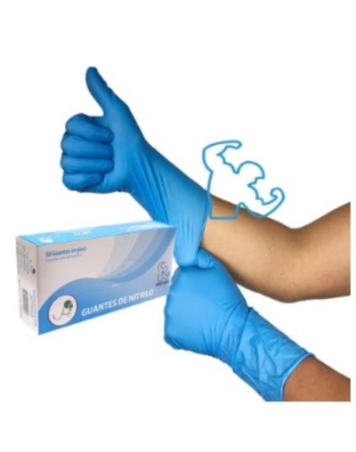 Guantes nitrilo hd calibre 12