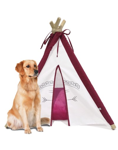 Cama  Teepee perro L