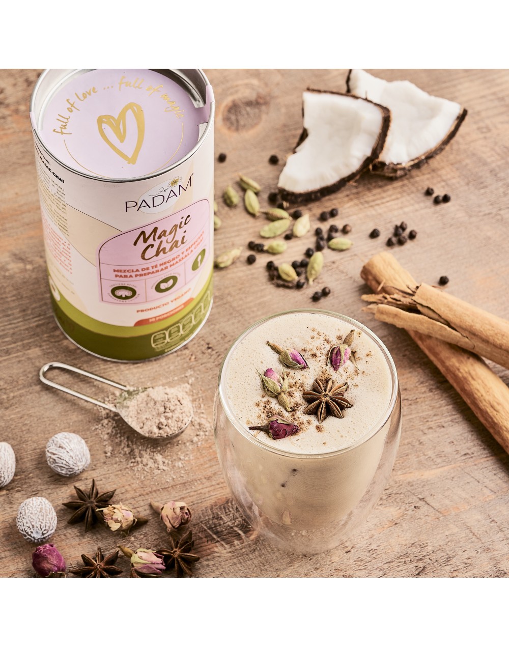 Magic Chai «Mezcla de Té negro y adaptógenos»