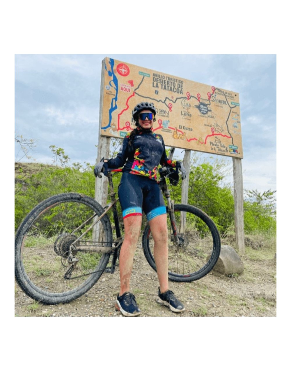 Alquiler bicicleta en el desierto de la tatacoa