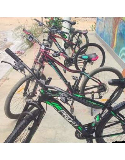 Alquiler bicicleta en el desierto de la tatacoa