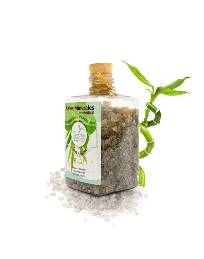 Sales minerales para tina y jacuzzi Herbal