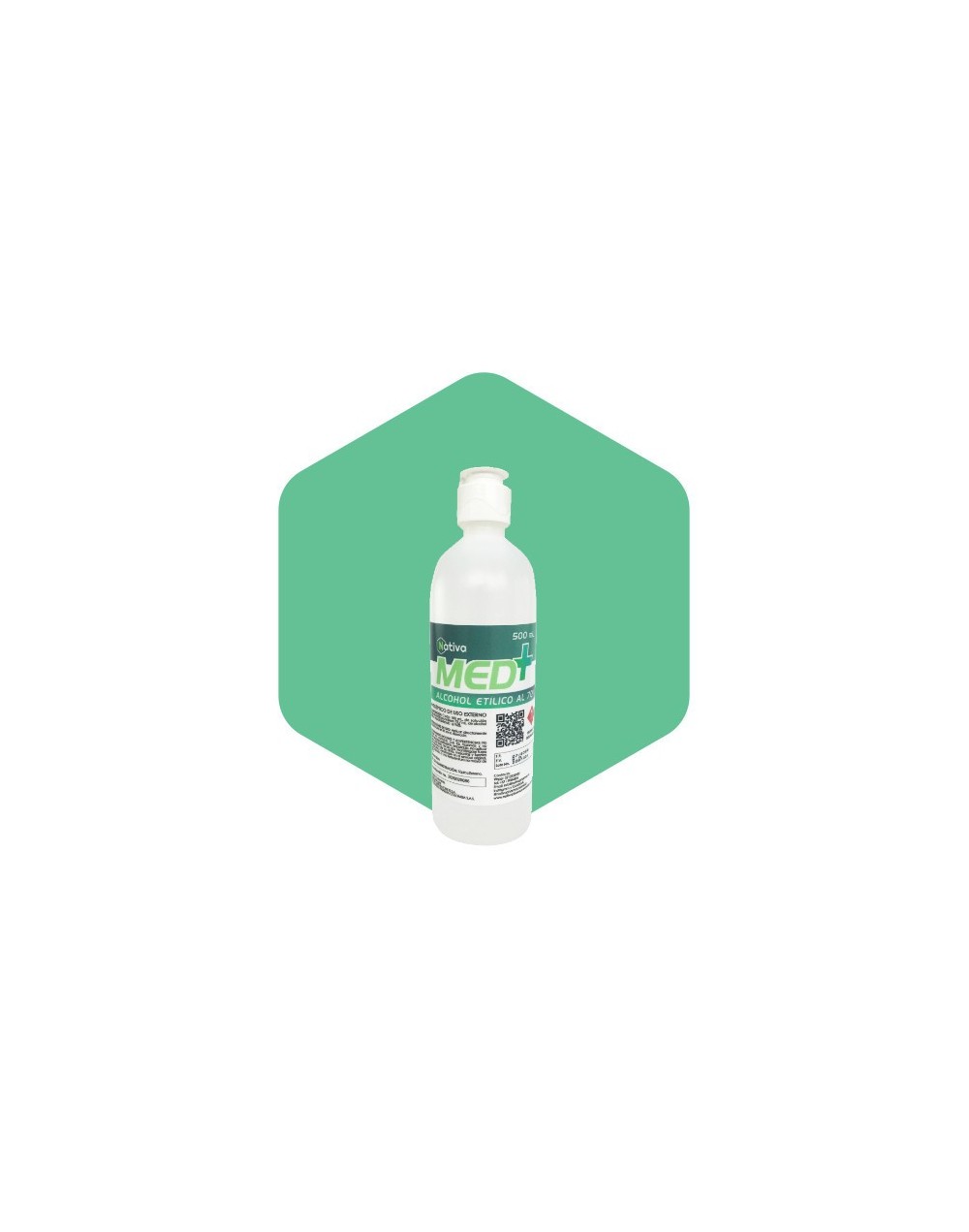 ALCOHOL ANTISÉPTICO NATIVA MED AL 70   x 250 mL