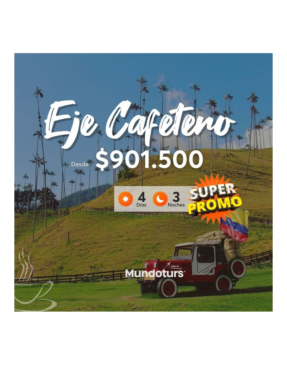 Iaja al eje cafetero