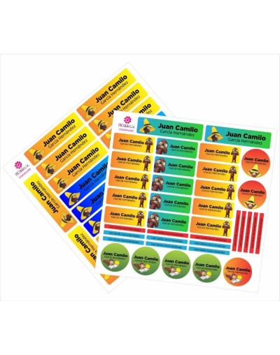 Pack escolar personalizado