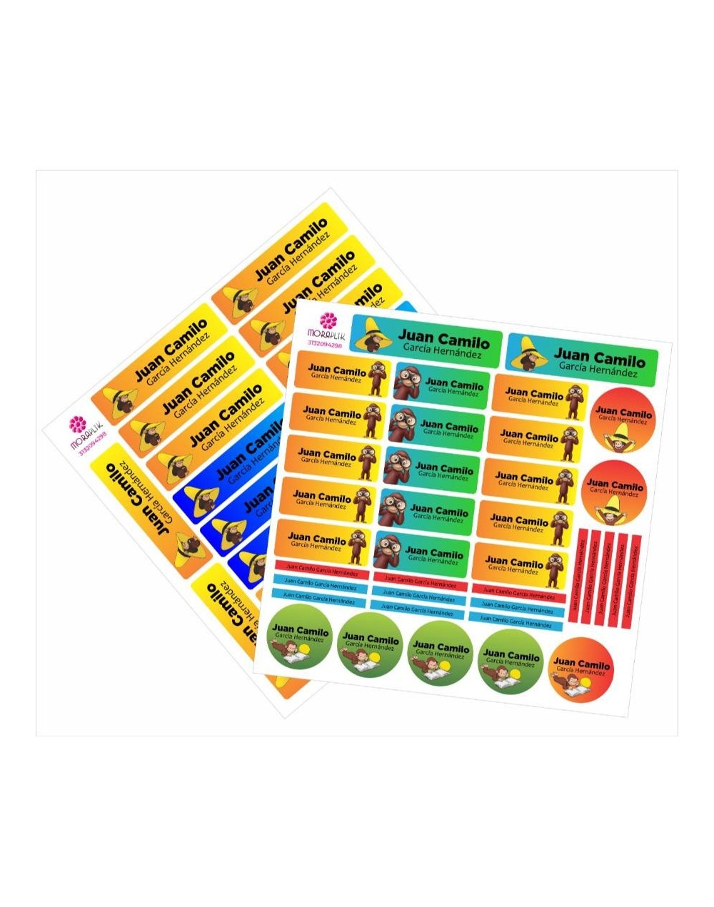 Pack escolar personalizado