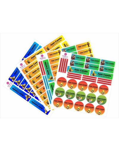 Pack escolar personalizado
