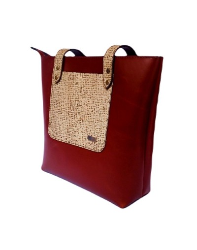 Bolso dama ANKAY cuero 100 natural