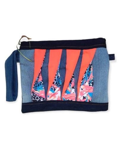 Bolso de mano en jean