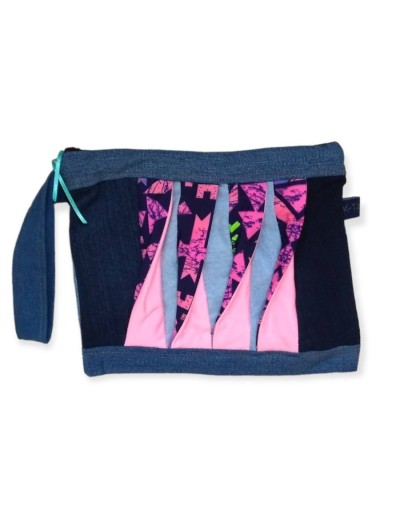 Bolso de mano en jean