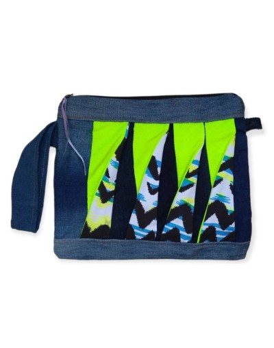 Bolso de mano en jean