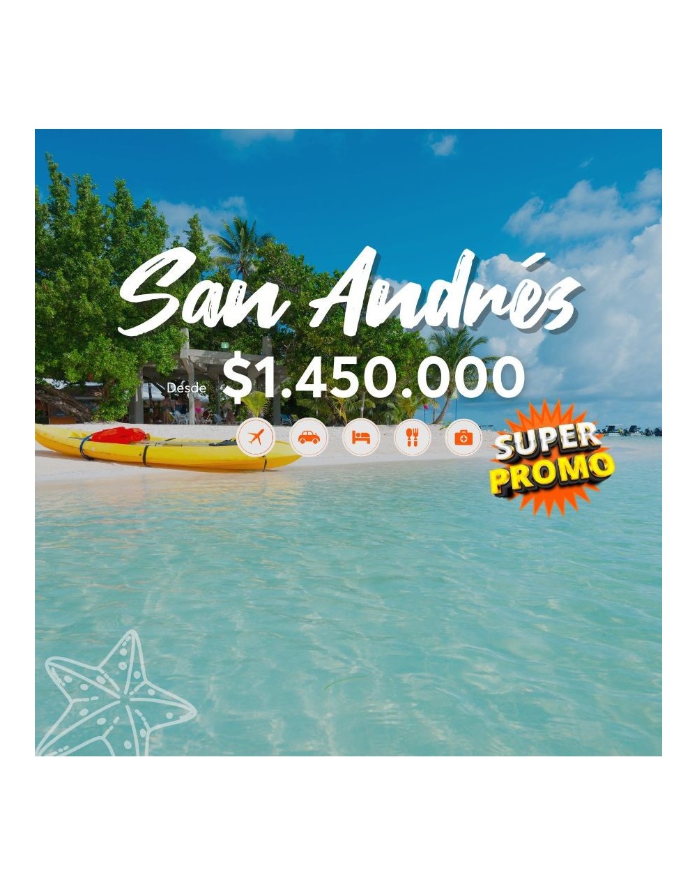 Paquete a san andrés | ¡super promoción!