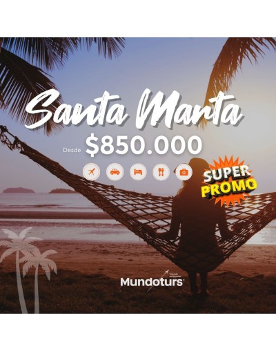 Promoción paquete a santa marta