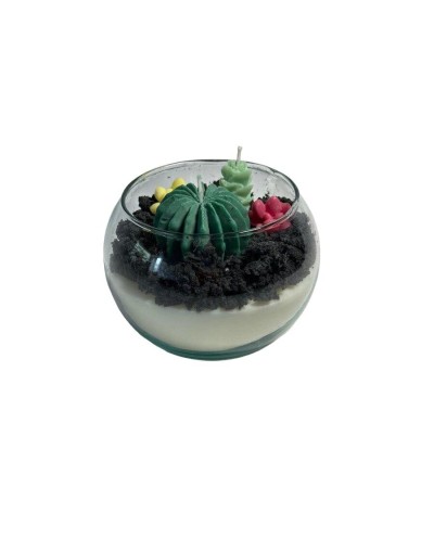 Vela aromática terrario grande