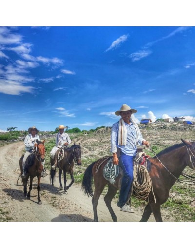 Cabalgata en el desierto de la tatacoa