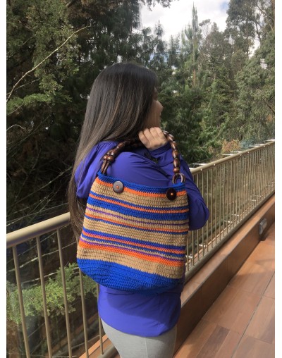Cartera Tejida TENGO FRIO