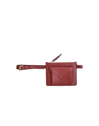 La Cumbre fanny pack burgundy