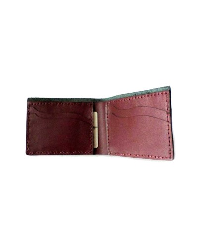 Billetera Caballero ANKAY Cuero 100 Natural
