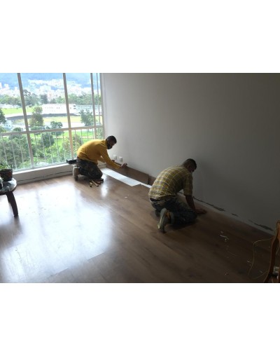Reparación de piso laminado