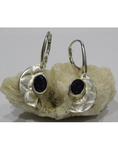 Aretes mar azul