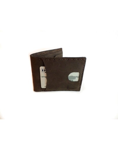 Billetera Caballero ANKAY Cuero 100 Natural