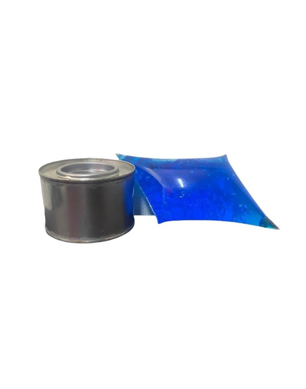 Blue fire cojín