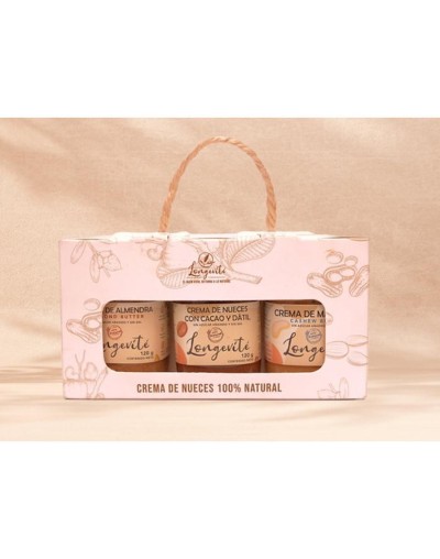 Kit de cremas de nueces x 3 unds