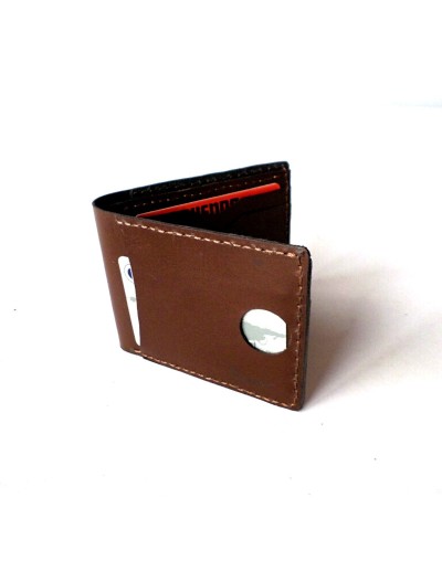 Billetera Caballero ANKAY Cuero 100 Natural