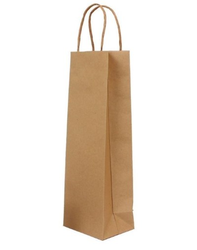 Bolsa kraft botella