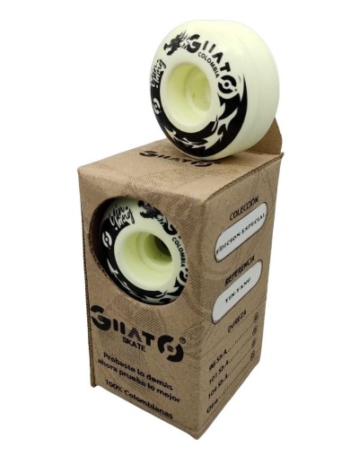 Ruedas skaterboard giiato yin yang