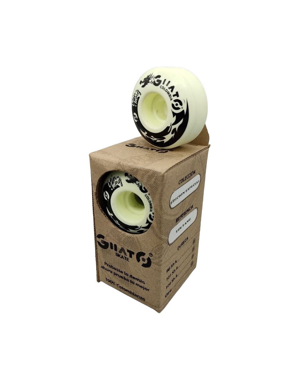 Ruedas skaterboard giiato yin yang