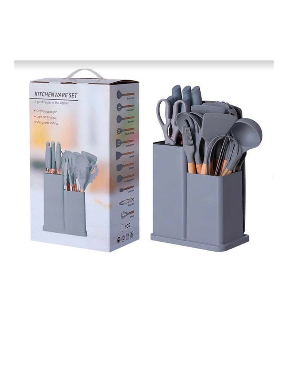 Cucharones auxiliares silicona