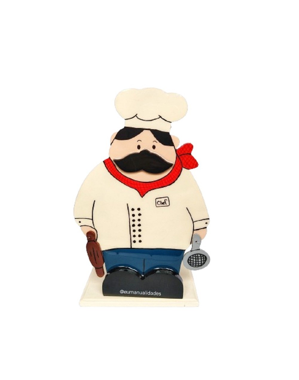 Porta rollo papel cocina chef