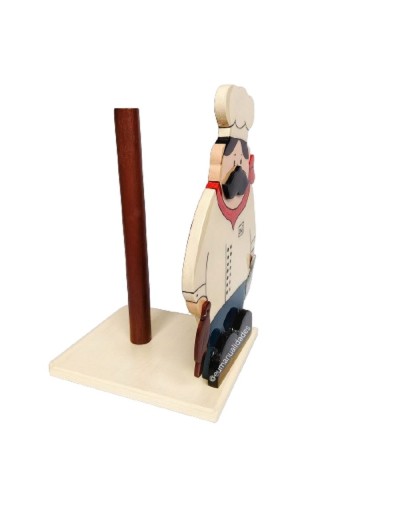 Porta rollo papel cocina chef