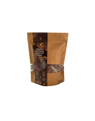 Granola artesanal longévité cacao