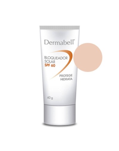 Bloqueador Solar SPF 60 color piel x 60 g