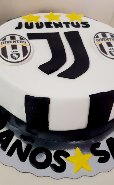 Torta temática Juventus
