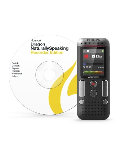 Grabadora digital son software de reconocimiento de voz