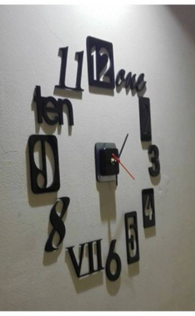 Reloj de pared 3d