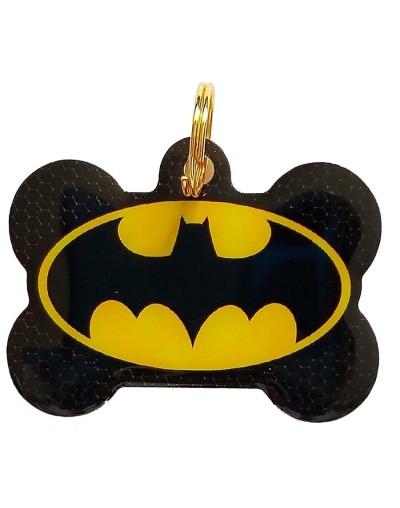 Placa de Identificación Batman