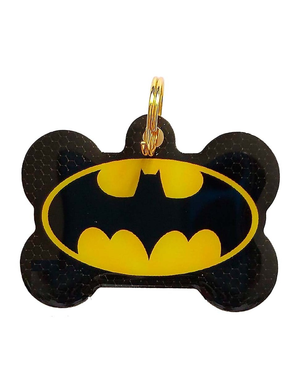 Placa de Identificación Batman