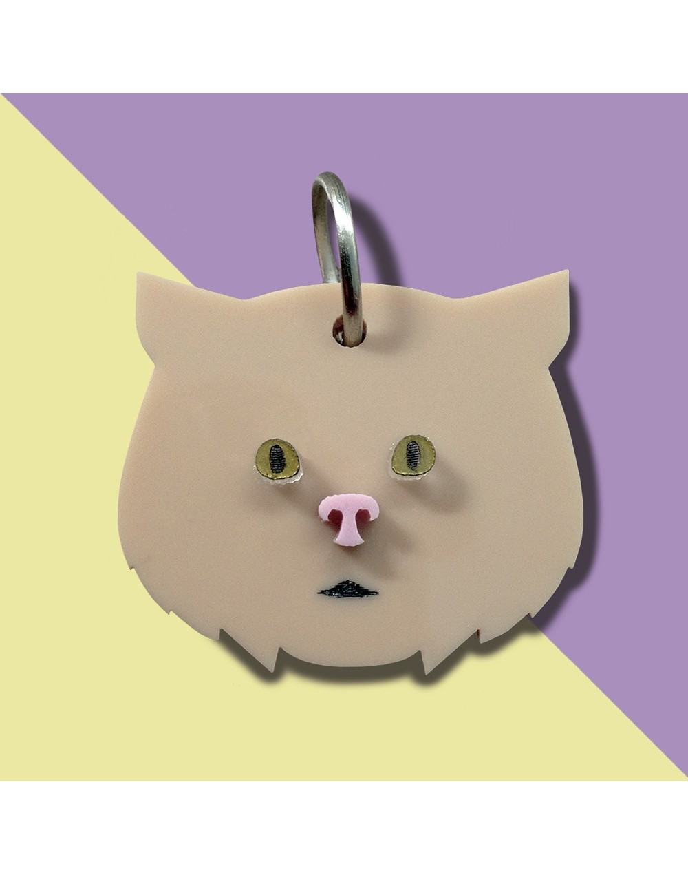 Placa de Identificación Gato Persa