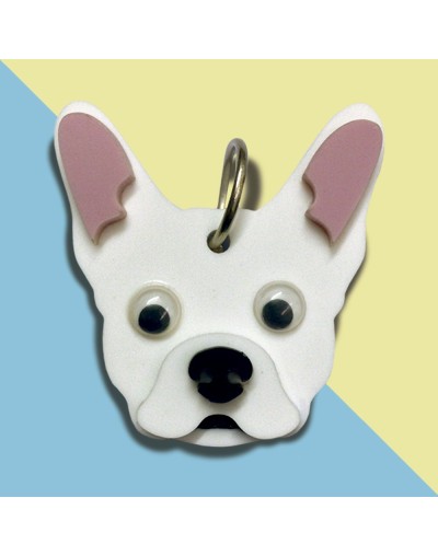 Placa de Identificación Bulldog Francés
