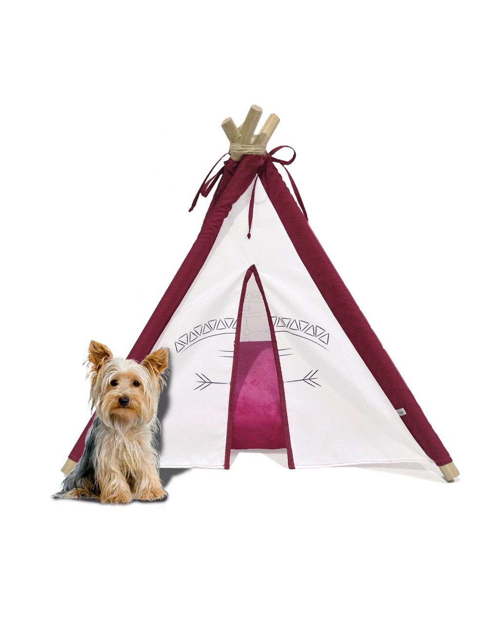Cama  Teepee perro S