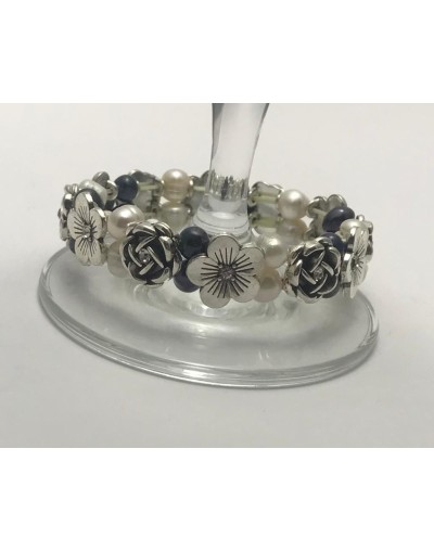 Pulsera de flores
