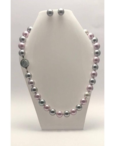 Collar de perlas nácar 