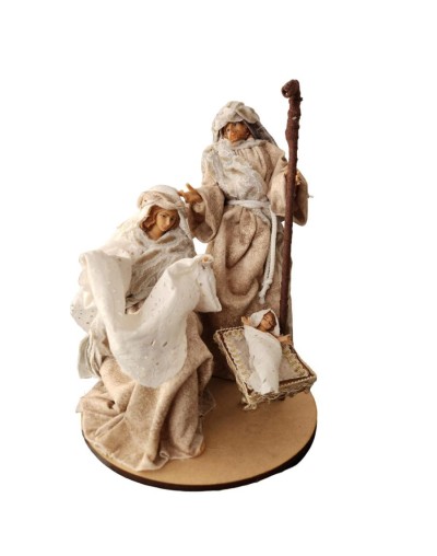 Pesebre tecnica encolado